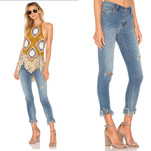 free people great heights frayed jeans